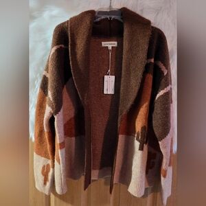 Lucky Brand Women's Multicolor Cardigan